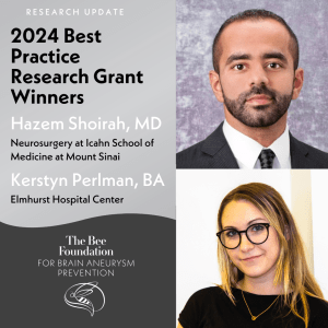 TBF Announces the First Brain Aneurysm Best Practices Research Grant