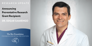 Announcing TBF’s 2025 Brittany McCarthy Grant Recipient: Edgar Samaniego, MD
