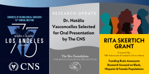 Dr. Natália Vasconcellos Selected for Oral Presentation by The CNS