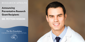 Dr. Peyton Nisson Named First Ever Annie Mirra Grant Recipient