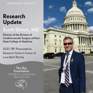 Scott Simon TBF Research Grant Update