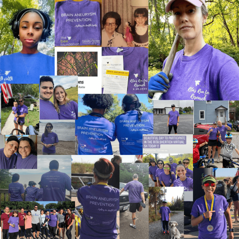 Brain Aneurysm Virtual RunWalkers